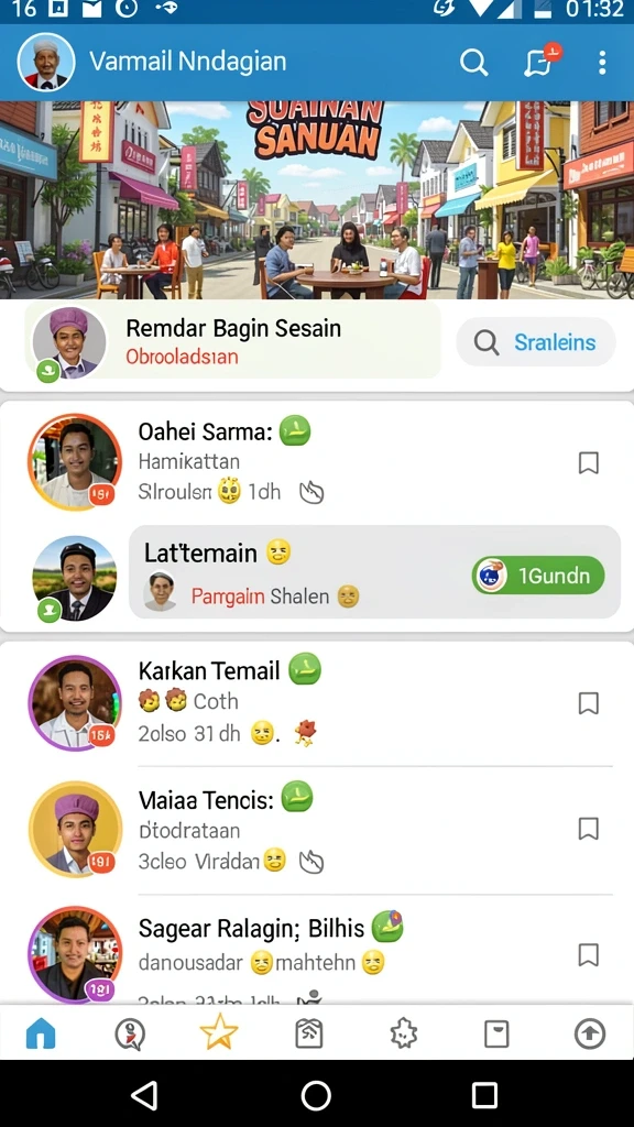 jarum77 - Tampilan menarik dan interaktif dari JARUM77.