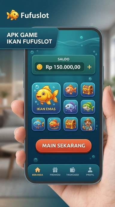 Layar utama fufuslot — antarmuka bersih setelah instalasi
